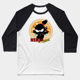 ninja kidz pink Baseball T-Shirt